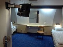 Standard Class 4 berth cabin with window and disabled facilities