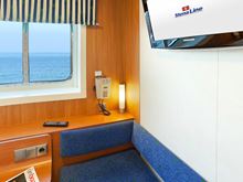 Stena Scandinavica Standard Class 1 berth cabin with window