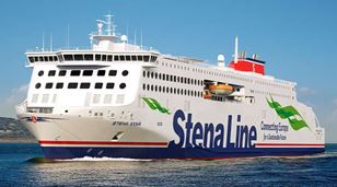 Stena Edda at sea